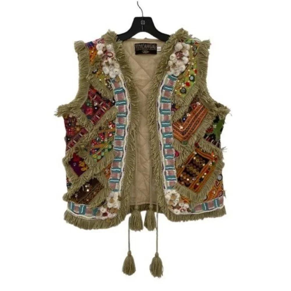 Vipul Shah Chic Bollywood Designer Banjara Vest - Picture 5 of 11